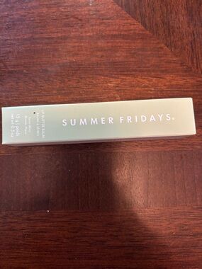 Summer Fridays Lip Butter Balm - Mint Green Packaging